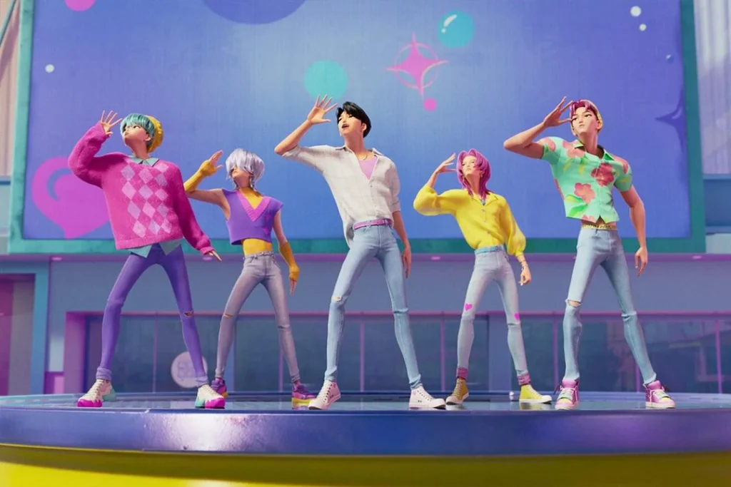 Saja Boys
Left to right
Baby, Mystery, Jinu, Romance, Abby