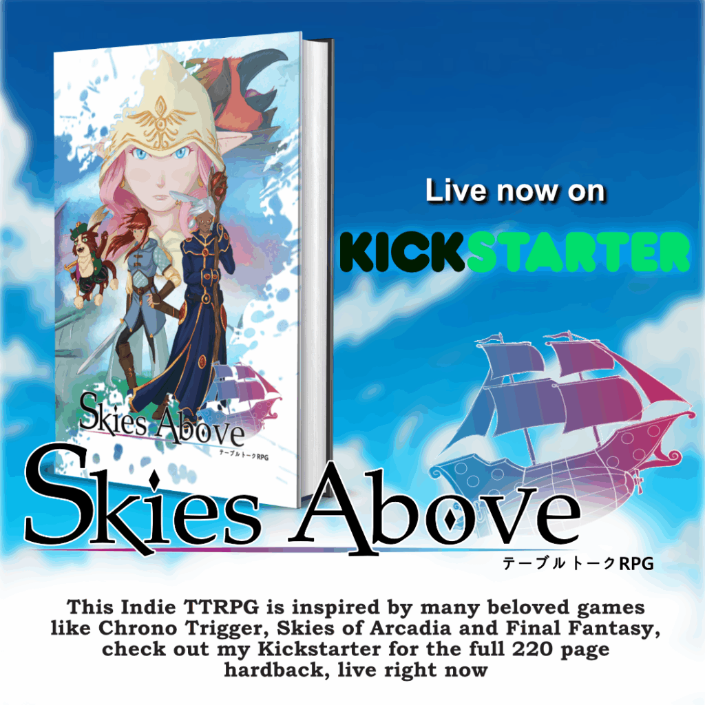 Skies Above Kickstarter promo image