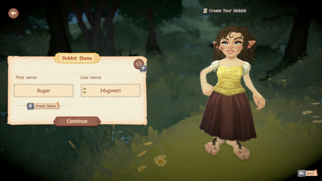 Customize your own Hobbit to your liking - Tales of the Shire