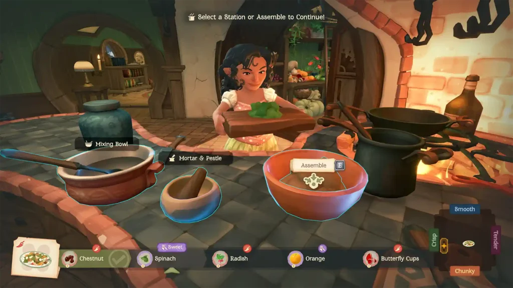 Cooking food in your own kitchen - Tales of the Shire
