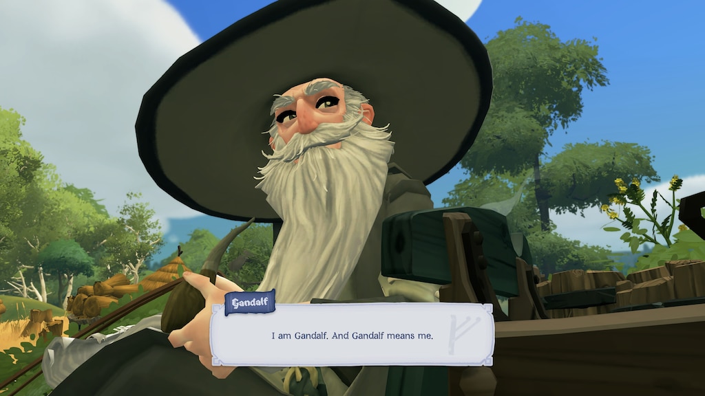 Our known wizard Gandalf - Tales of the Shire