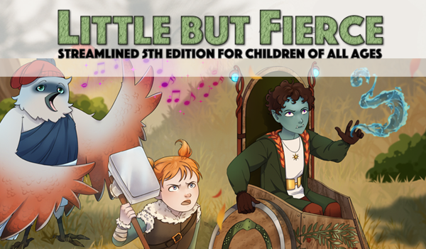 Little but Fierce thumbnail ttrpg handbook