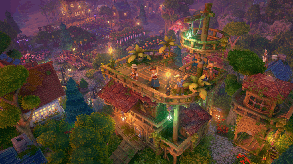 image of pirates standing on the top of a makeshift boat in luma island pirates.