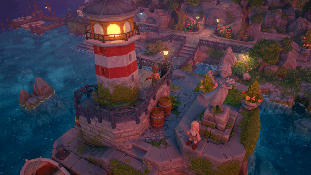 image of a lighthouse in luma island pirates.
