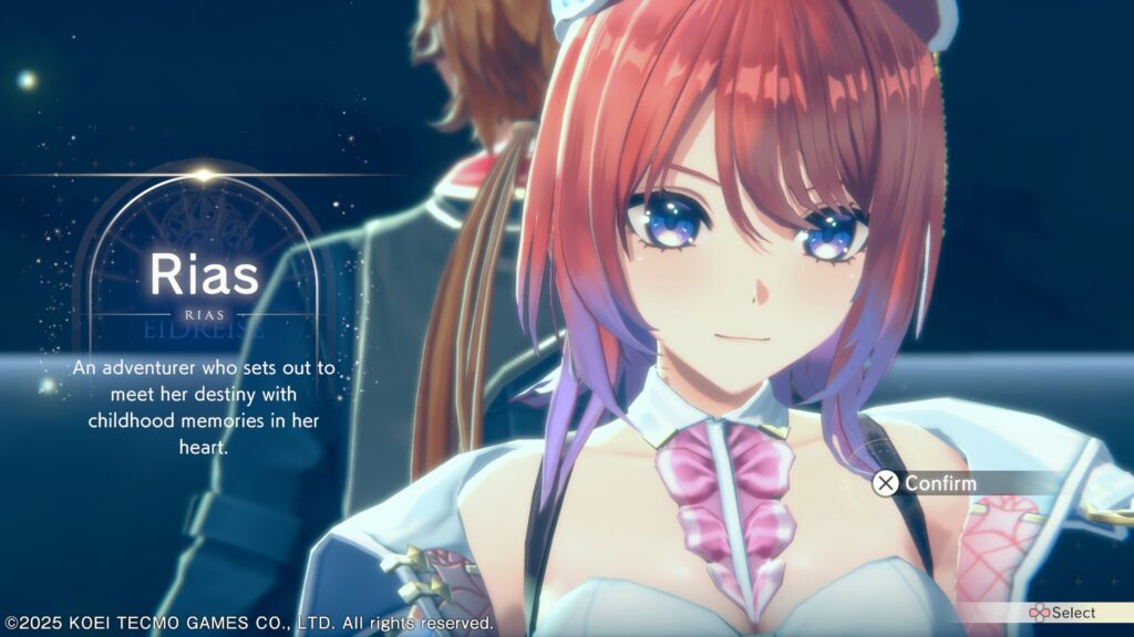 Atelier Resleriana: The Red Alchemist & the White Guardian - Character introduction of Rias, she has pink hair and cat ears