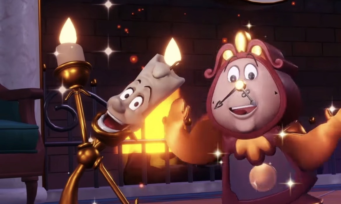Cogsworth and Lumiere - Base Game - Dreamlight Valley