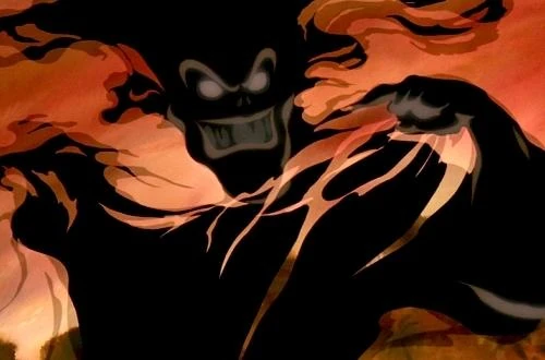 Hexxus in smoke form - FernGully: The Last Rainforest