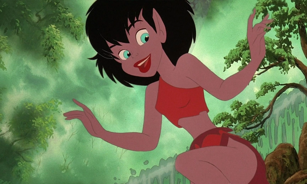 FernGully - Krista looks back smiling  - 90s Movies