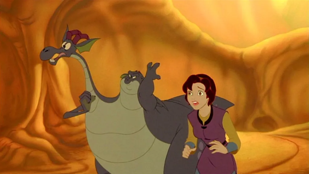 Kayley and Devon and Cornwall looking off camera - Quest for Camelot