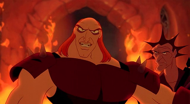 Main villian Ruber, a former knight of King Arthur - Quest for Camelot
