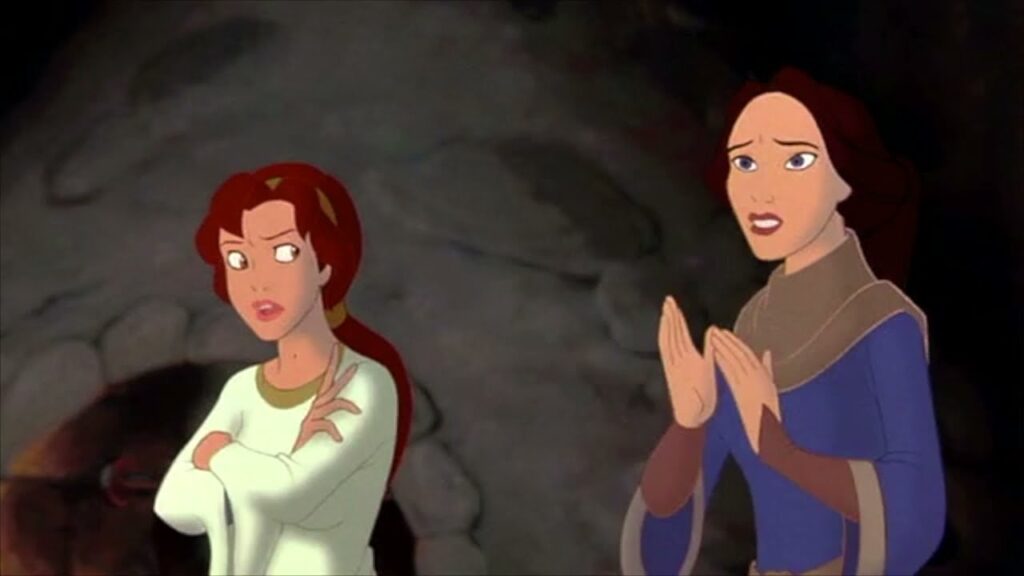 Kayley and her mother Juliana - Quest for Camelot