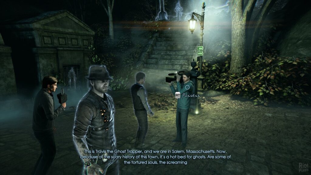 Ronan exploring about in the City of Salem - Murdered: Soul Suspect 