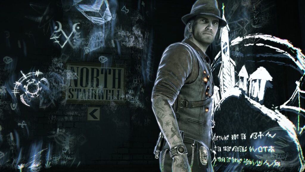 Ronan O'Conner, a detective in a hat - Murdered: Soul Suspect 