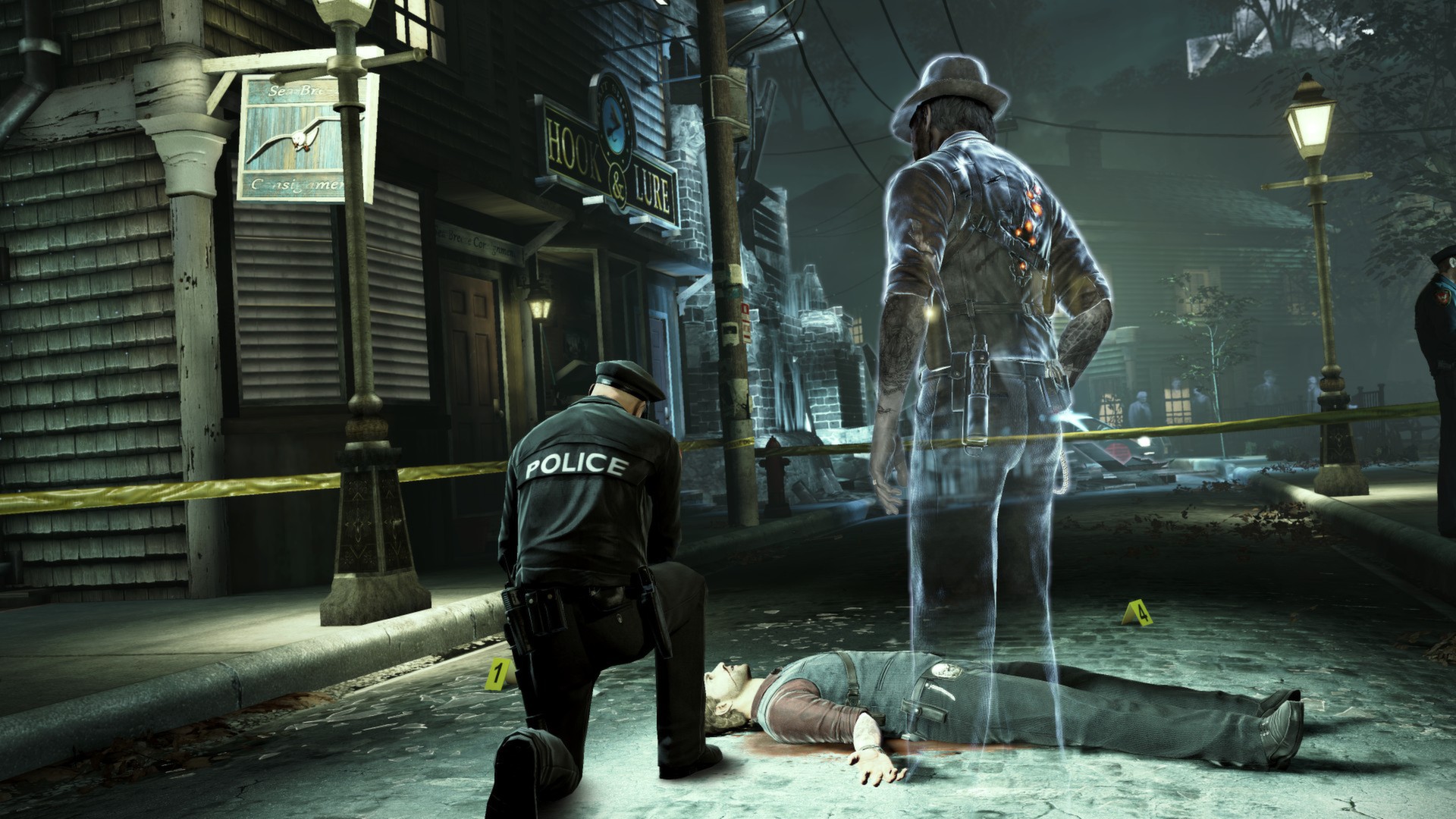 Ronan O'Conner seeing his own murder scene - Murdered: Soul Suspect 