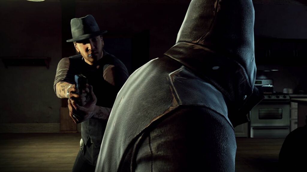 Ronan O'Conner facing the Bell Killer before he gets killed - Murdered: Soul Suspect 