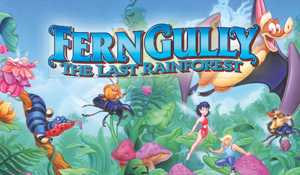 FernGully The Last Rainforest thumbnail with logo and cover art