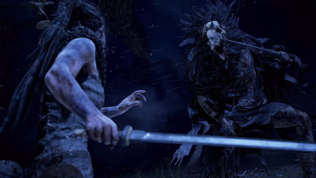 Close battle scene - Hellblade: Senua’s Sacrifice