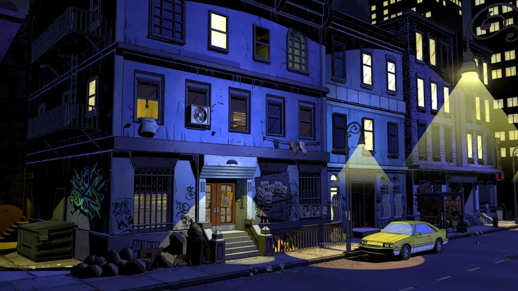 Fabletown night view - The Wolf Among Us