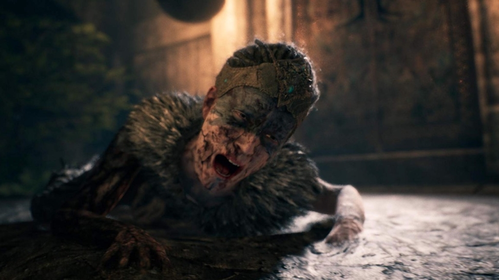 Senua in pain - Hellblade: Senua’s Sacrifice