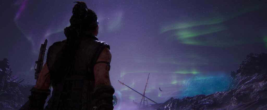 Northern Lights view - Hellblade II: Senua’s Saga 