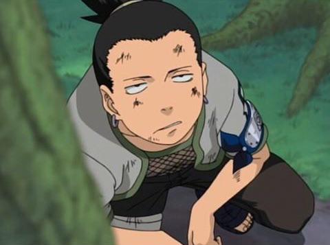 Shikamaru from team 10 - Naruto