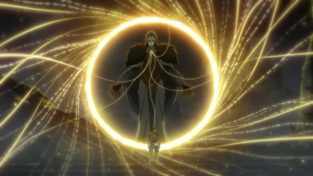 The Raven Queen, Matron of Death, also commonly known as the Matron of Ravens and the Duskmaven - The Legend of Vox Machina