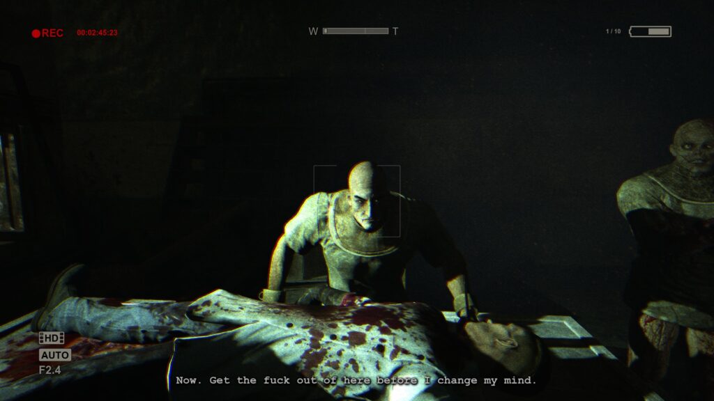 First meet with escaped variants - Outlast Whistleblower