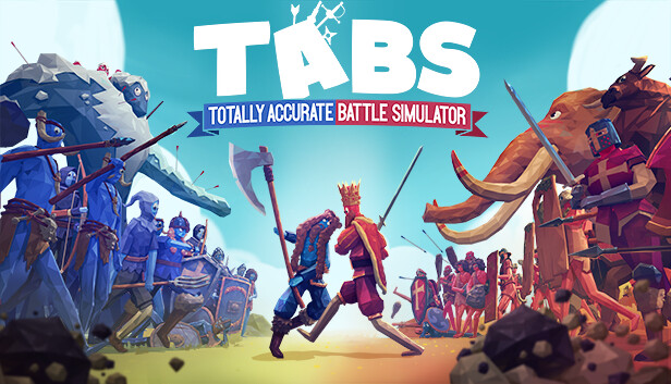 PlayStation Plus November - Totally Accurate Battle Simulator Cover Image and Logo