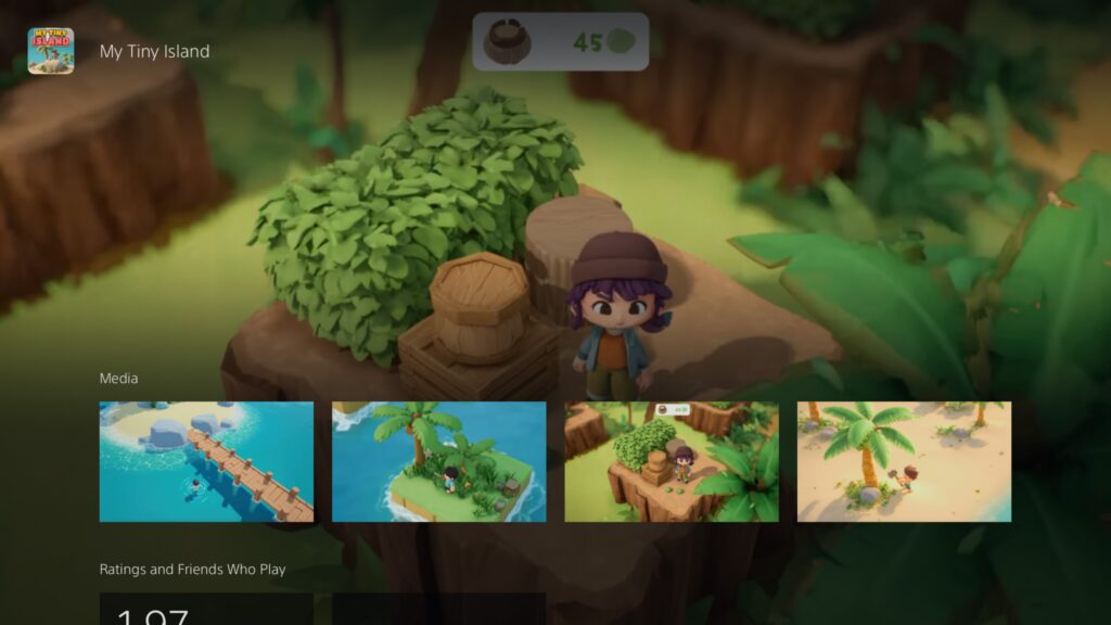 My Tiny Island On the playstation store