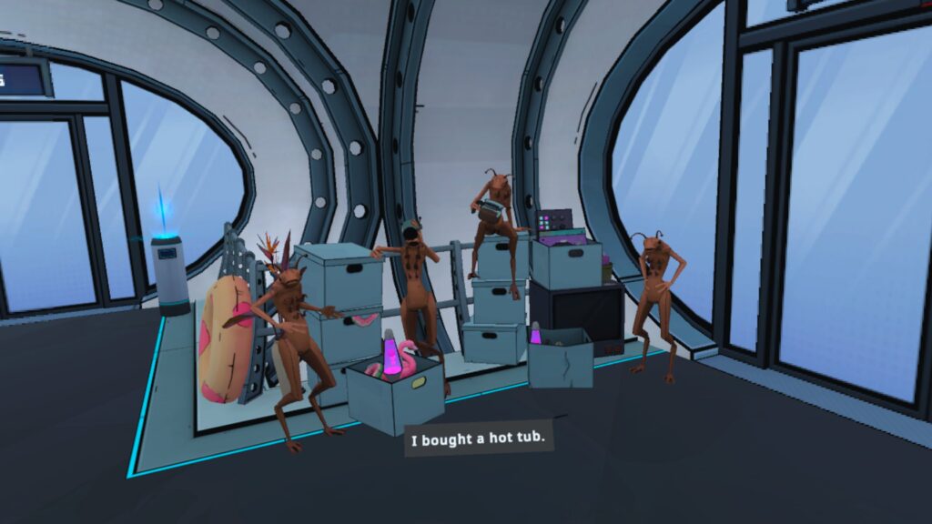 a group of familiar aliens hang around the files - Men In Black Most Wanted