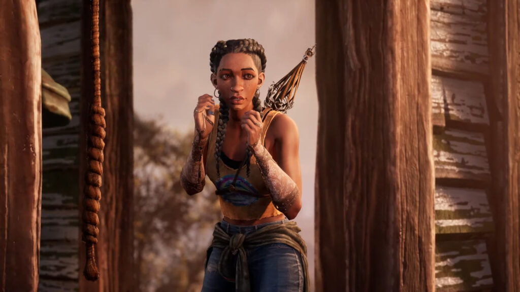 Cut scene view of Hazel - South of Midnight