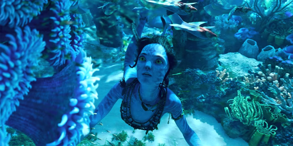 Kiri underwater exploring - Avatar: The Way of Water