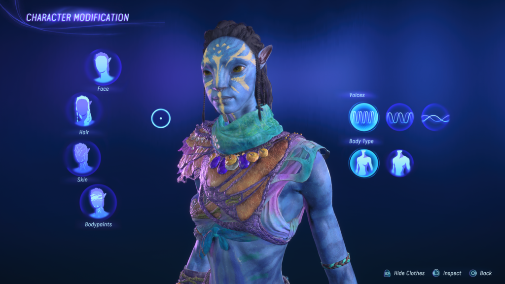 Character modification - Frontiers of Pandora