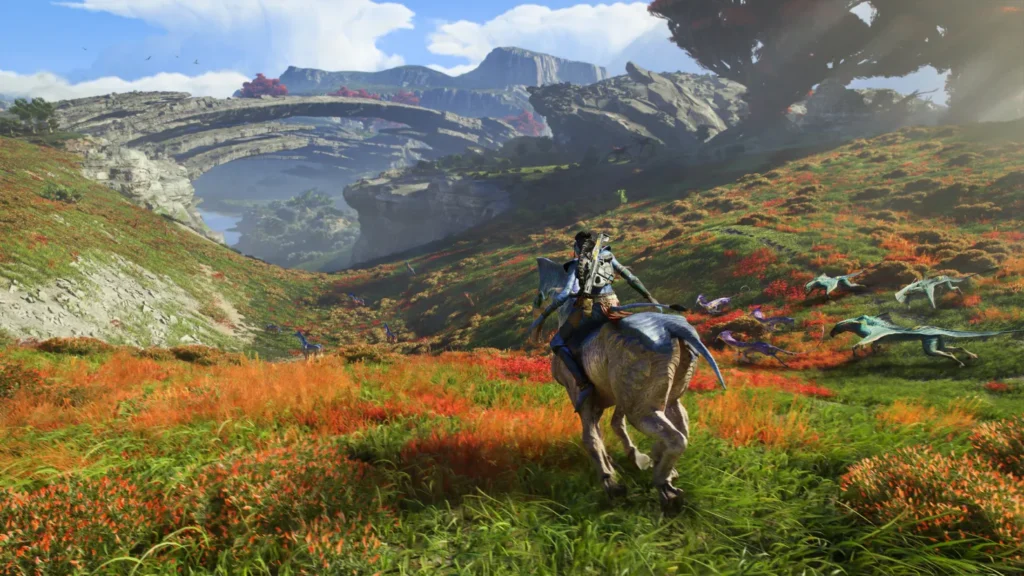 The plains, home of the Zeswa clan - Frontiers of Pandora