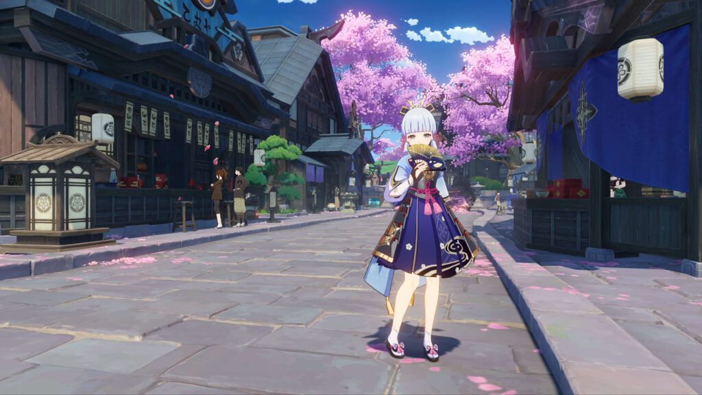 Picture of Ayaka, a cyro user in Inazuma - Genshin Impact