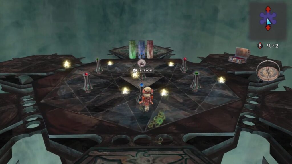 inside the ruins of a dungeon - Romancing SaGa: Minstrel Song Remastered International