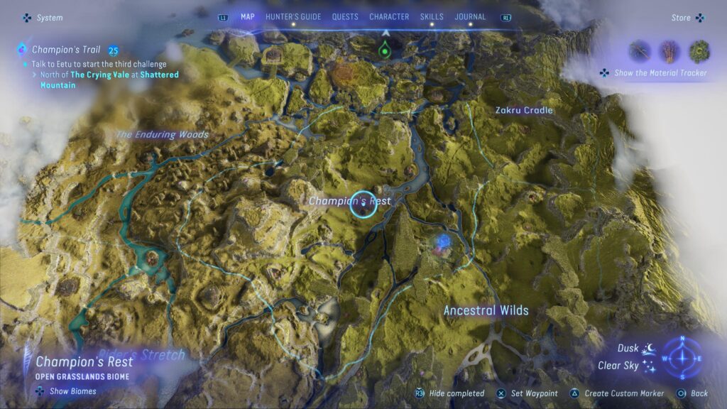 Map overview - The Sky Breaker