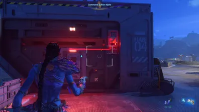 Gameplay view of hacking skill - The Sky Breaker