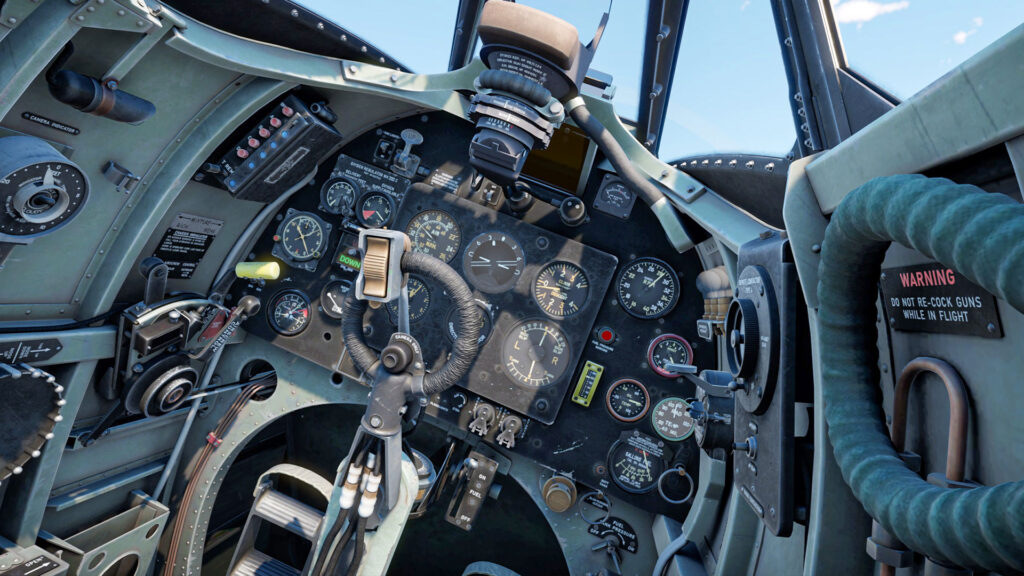 Aces of Thunder - the deailed cockpit instruments of the Vought F4U-4 Corsair