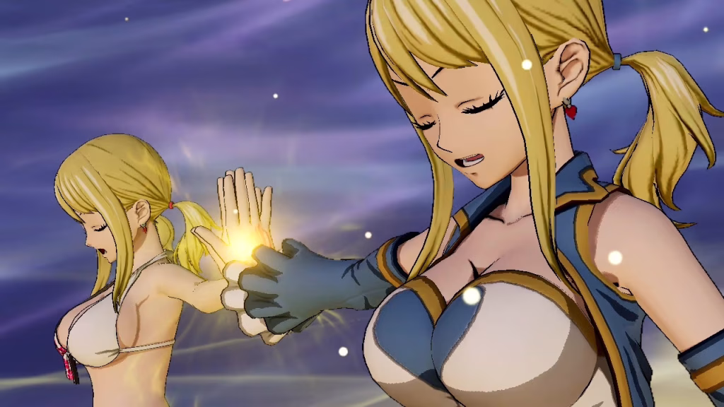 Combo attack with Lucy and Gemini - Fairy Tail