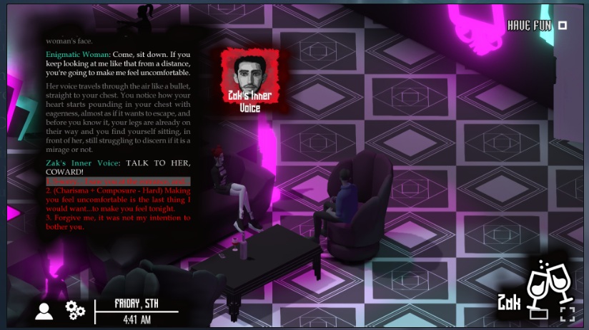 Vampire the Masquerade Heartless Lullaby - Zak argues with his inner voice