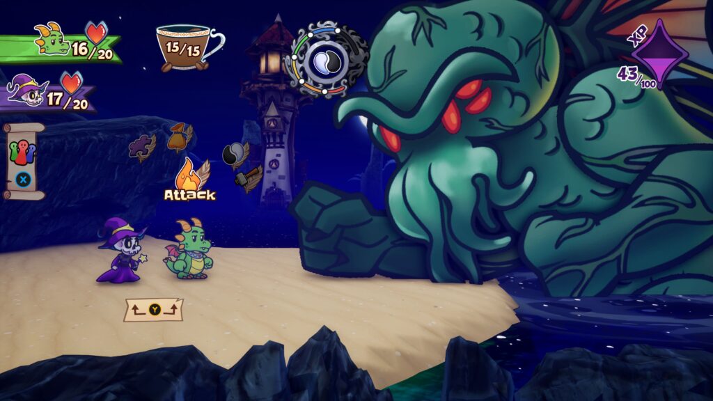 Escape from Ever After - Tinder and Eva face off against the cutest Cthulhu you ever did see