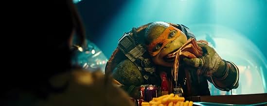 Michelangelo eating pizza - 2016 Movie Teenage Mutant Ninja Turtles
