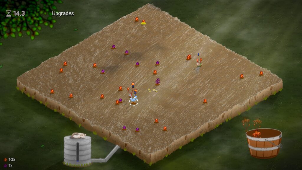  Petal by Petal - an early look at the play field with some seeds on it