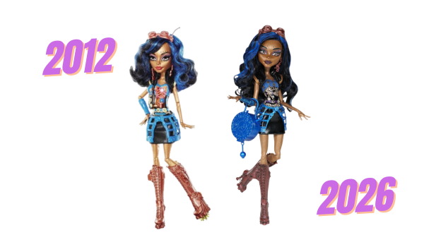 Monster high doll creeproduction comparison of robecca steam