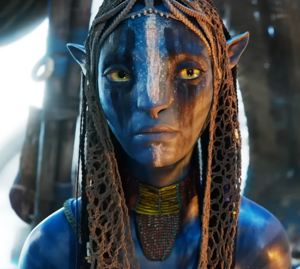 Neytiri in mourning - Avatar  Fire and Ash