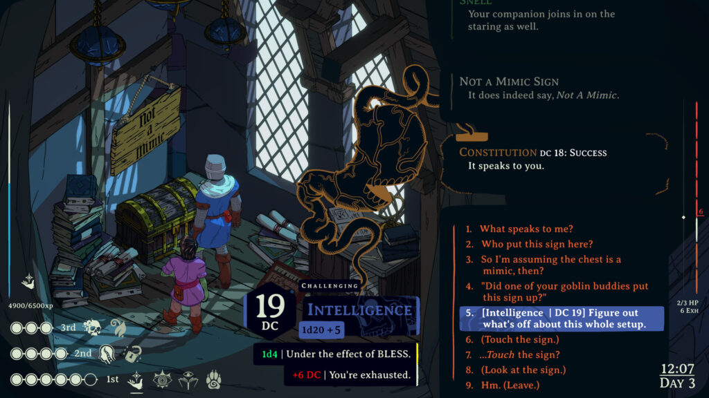 Esoteric Ebb - Ragn and Snell interacting with a chest.