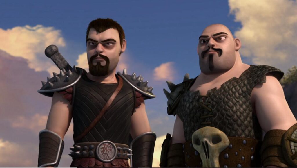 New enemies inform of Dragon Hunters, left to right
Viggo and Ryker - Race to the Edge