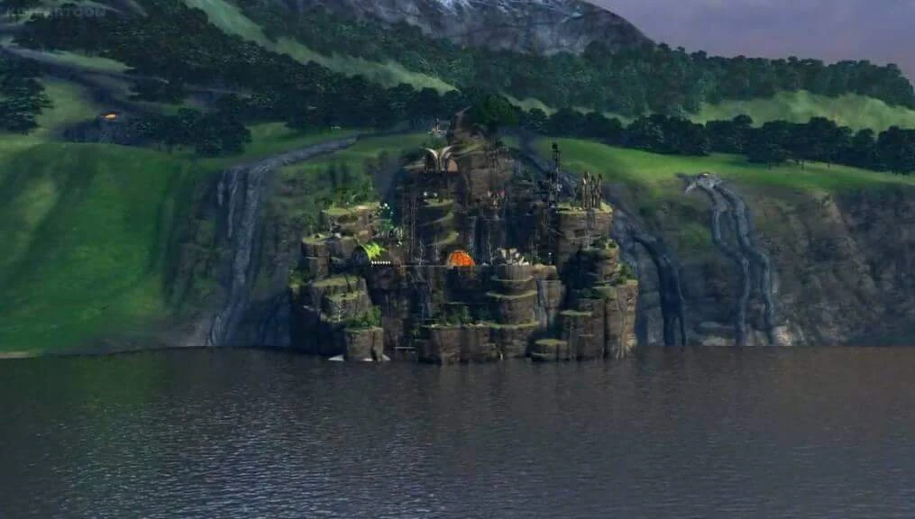 The new base of the Dragon Riders, The Dragon's Edge - Race to the Edge