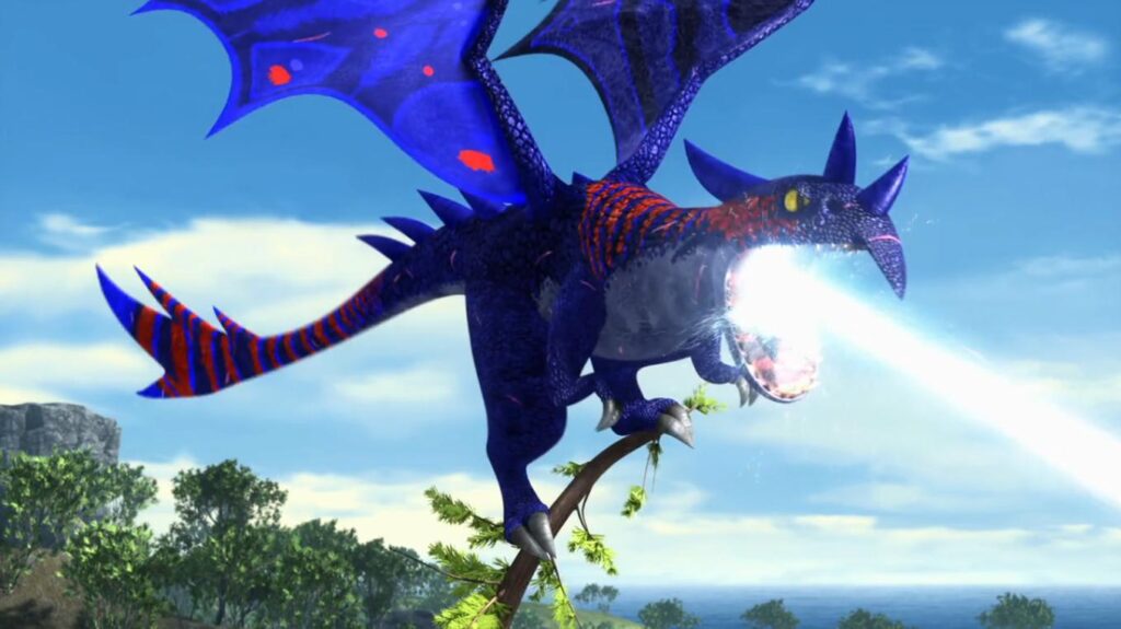 New dragon, The Dramillion - Race to the Edge